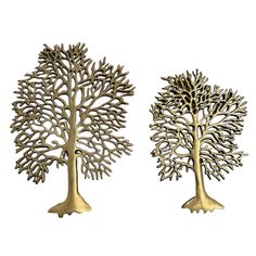 What A Cool Find! Brass Trees With Hooks On The Back To Hang On The Wall. Bundle And Save 20% Plus Reduced Shipping Tree Wall Hanging, Wall Hanging Art, Mid Century Vintage, Tree Wall, Hanging Art, Art Artwork, The Wall, Sculpture Art, Home Art