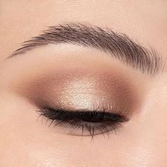 Nude Eye Makeup, Mini Eyeshadow Palette, Wedding Eyes, Wedding Hairstyles And Makeup, Shimmer Eye Makeup, Wedding Eye Makeup, Prom Eye Makeup, Bridal Makeup Natural, Eye Makeup Pictures