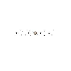 an image of the planets and stars in the sky on a white background with black dots