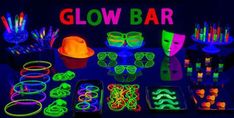 an image of glow bar on the computer screen