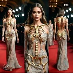 Skeletal Dress, Skeleton Corset Rib Cage, Corset Skeleton, Spine Dress, Crochet Skeleton Corset Tutorial, Skeleton Corset, Bone Corset, Skeleton Dress, Corset Costumes