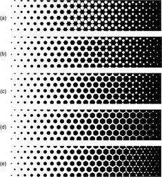 three different lines with dots on them, one is black and the other is white