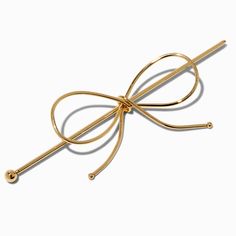 Claire's Gold-tone Bow Hair Pin Mini Hair Bows, Movie Outfits, Piercing Kit, Movies Outfit, Fashionable Jewelry, Bow Hair, Jewelry And Accessories, Hair Pin, Carlisle