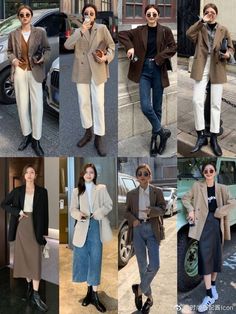 Korean Autumn Outfit, Aesthetics Outfits, Aesthetic Fall Outfits, Fall Aesthetics, Fall Outfits Ideas, Neat Casual Outfits, Japan Fashion Street