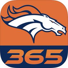 an orange background with the denver football team's logo and words that read, united in orange