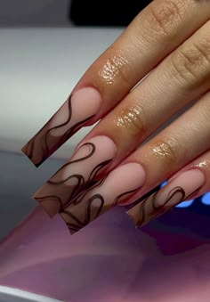 Long Acrylic Nail Designs, Simple Acrylic Nails, Coffin Nails Designs, Best Acrylic Nails