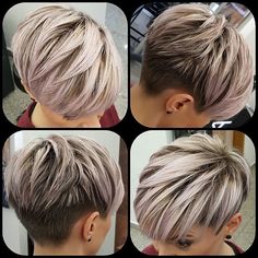 New Pixie Haircut Ideas 2023 Pixie Mullet, Pixie Undercut, Pixie Wig, Haircut Blonde, Short Hair Undercut, Latest Short Hairstyles, Short Layered Haircuts