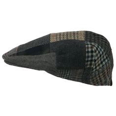 Men's Patchwork Ivy CapMade of 60% polyester and 40% wool.One size fits most with an adjustable 3 snap button closure, fitting up to XL.Fitted with an inner hat band.Adult/Male.Crown measures 4 inches deep.Bill measures 3 inches long.Hand wash only.Imported. Stylish ivy cap featuring patchwork design.Crown is accented by multi colored patchwork of various textures.Quilted lining.Bill is stiff and slightly precurved.Bill is attached on the front crown.This ivy cap is perfect for casual and formal events such as weddings, church, walks in the park, funerals, and vacations.Fall and Winter.10(W) X 10(L) X 4 3/4(H) inches.Thick, durable, and warm material.Available in different colors and styles.