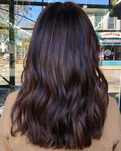 Brown Hair Indian Skin, Natural Lowlights, Chocolate Balayage, Chocolate Brown Hair Color Ideas, Straight Hair Highlights, Indian Hair Color, Hair Color For Brown Skin, Soft Balayage