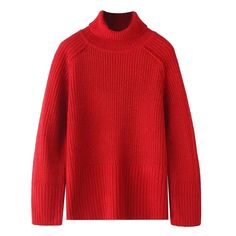 Charotte Turtleneck Red Sweater Red Knitted Sweater, Split Sweater, Red Turtleneck Sweater, Winter Red, Red Turtleneck, Christmas Sweaters For Women, Winter Chic, Ladies Turtleneck Sweaters, Textured Sweater