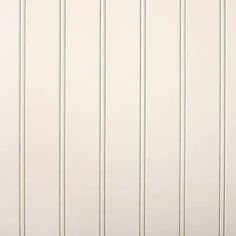 a white wall with vertical lines painted on it's sides and the bottom panel