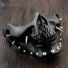 Gothic Scary Skull Mask Gothic Mask, Skull Accessories, Skull Face Mask, Goth Accessories, Scary Mask, Half Mask, Skull Mask, Cool Masks, Masks Masquerade