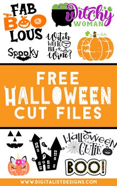 free halloween cut files from digital designs