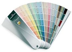 the pantoner color guide is open and ready to be used