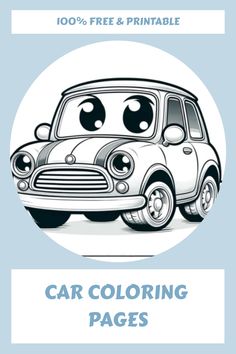 Car Coloring Pages Cozy Car, Coloring Drawing