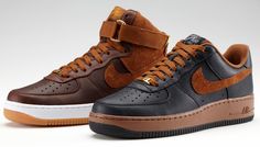 Nike Air Force 1 iD - Pioneer Leather Air Force 1 Brown, Nike Air Force One, June 1st, Nike Air Force Ones, Nike Store, Shoes Outlet