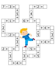 the worksheet for addition and subtraction in spanish, with an image of a