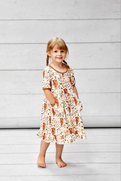 “We love this adorable dress!” The Cow, Twirl Dress, Super Cute Dresses, Milk Silk, Pretty And Cute, Great Lakes, Highland Cow, Wrinkle Free, Silk Dress