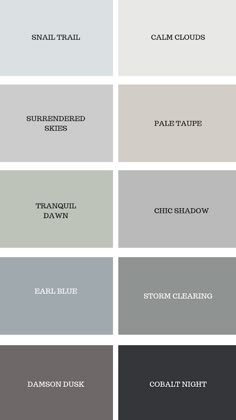 the different shades of gray and white are shown in this color scheme, which is also available