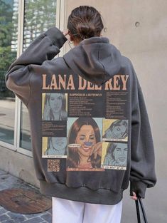 Must Have Sweatshirts, Well Put Together Outfits, Lana Del Ray Hoodie, Lana Del Ray Clothes, Lana Del Ray Merch, Lana Del Rey Merch Aesthetic, Hoodies That Hoodie, Lana Del Rey Sweatshirt, Hoodie Collection Aesthetic