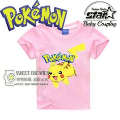 Baby Cosplay, Cheap Online Clothing Stores, Pokemon Charmander, Summer Cartoon, Couture Looks, Children Top, Womens Trendy Tops, Baby Tees