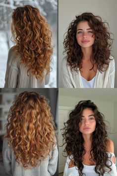 15 Ideal Haircuts for Women with Thick Hair: Finding the Perfect Style Medium Thick Curly Haircuts, Layered Haircuts For Long Curly Hair, Wavy Hair With Short Layers, Curling Long Layered Hair, Wavy Haircuts Women, Women Permed Hair, Permed Hair Women, Thick Hair Shag Haircut, Natural Curls Haircut