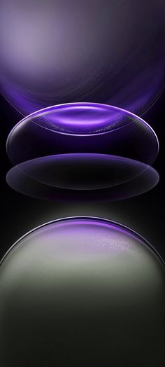 an abstract purple background with circles in the middle and light at the bottom, as well as on top