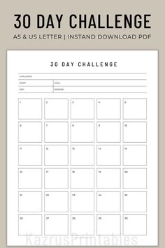 30 day habit tracker printable 30 Day Habit Tracker, 30 Day Challange, Planners For Men, Challenge 30 Day, Printable Self Care, Fitness Planner Free, Planner Fitness, Tracker Free