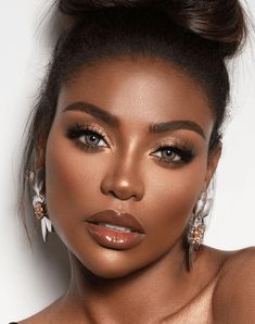 Nancy Isime, Black Bridal Makeup, Fierce Makeup, Pageant Makeup, Natural Glam Makeup, Glam Wedding Makeup, Makeup News