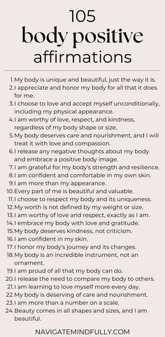 body positive affirmations Body Positive Mantras, Daily Affirmations For Women Confidence, Body Positivity Affirmation Cards, Body Positive Activities, Affirmation For Positive Body Image, Powerful I Am Affirmations, Affirmation For Perfect Body Shape, Body Positive Affirmation Quotes, Body Affirmations Positive