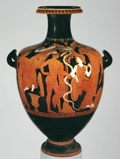 Water Jar, Pottery Form, Greek Art