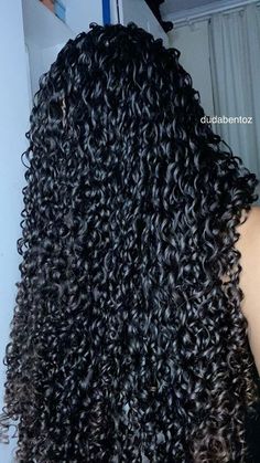 Long Natural Curly Hair, Really Curly Hair, Crimped Hair, Cute Curly Hairstyles, Curly Hair Styles Easy, Beautiful Curly Hair, Black Curly Hair, Curly Hair Care, 8k Followers