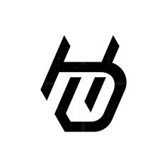 the letter d is made up of two intersecting lines, and it appears to be black