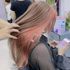 Hair Color Ideas Korean, Hair Color Aesthetic, Korean Hairstyles, Korean Hair Color, Inspo Hair, Hair Color Underneath, Color Aesthetic, Pretty Hair Color