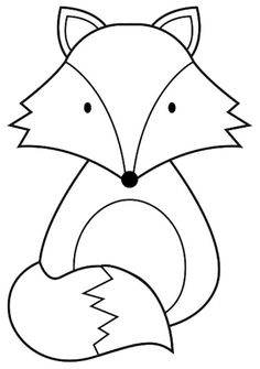 a fox sitting down with its head turned to the side