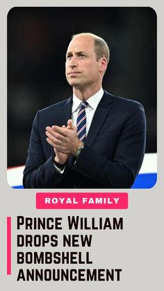 prince william drops new bombshell announcement