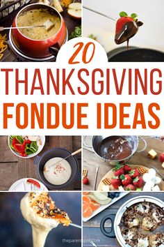 20 thanksgiving fondue ideas that are delicious and easy to make, perfect for the holiday season