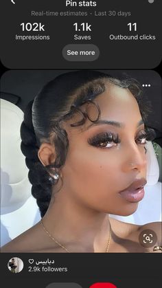 Weave Ponytail Hairstyles, Braided Hairstyles For Wedding, Braided Hairstyles For Black Women, Hair Tutorials, Baddie Hairstyles, Braids For Short Hair, Braids For Black Hair