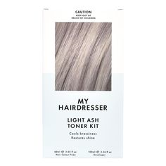 How To Cover Greys That Will Not Colour – My Hairdresser Australia Ash Toner, Silver Toner, Porous Hair, Light Ash Blonde, Silver Blonde, Beige Blonde