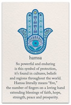 47 Meaningful Spiritual Tattoo Ideas Hamsa Hand Aesthetic, Blessing Hamsa Tattoo, You Are Made Of Magic, Protection Symbols Spirituality, Hamsa Aesthetic, Spiritual Cards, Spiritual Notes, Sanskrit Symbols, Symbol Of Happiness