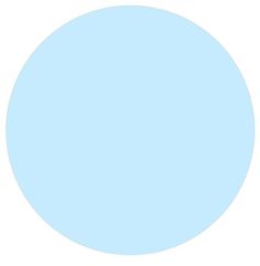 a blue circle is shown in the middle of a white background with an oval shape