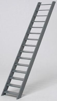 a miniature ladder is shown against a white background