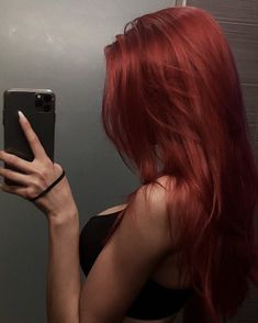 Tessa Aesthetic, Bryce Quinlan, Dyed Red Hair, Bright Red Hair, Girls With Red Hair, Pretty Hair Color