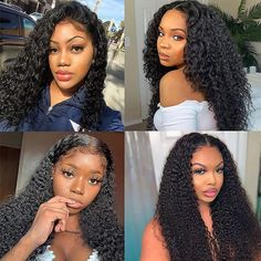 Brazilian Curly Hair, Long Hair Wigs, Lace Hair, Lace Closure Wig