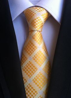 The perfect finishing touch to any business attire or for formal occasions. Elevate your style with this luxurious silk necktie. 100% Silk Necktie Length - 57" Necktie Width - 3" Dry Clean Only Royal Blue And Gold, Plaid Tie, Tie Gifts, Mens Wear, Business Formal, Tie Colors, Mens Neck Ties, Silk Necktie, Gifts For Wedding Party