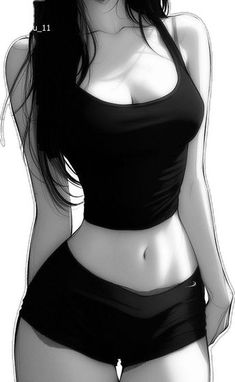 Thick Animated Character, Manhwa Body Female, Arekushisu 11 Art, Body Claim Dr, Monochrome Aesthetic, Body Image Art, Grunge Pictures, Райан Гослинг, Anime Black Hair