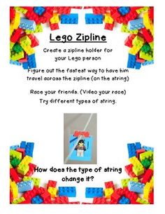 a lego frame with instructions for how to use it