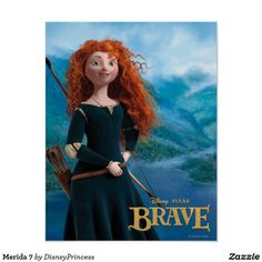 Merida 7 poster Brave Pixar, Merida Costume, Disney Merida, Merida Cosplay, Merida Dress, Brave 2012, Princesses Disney, Princess Merida, Disney Brave