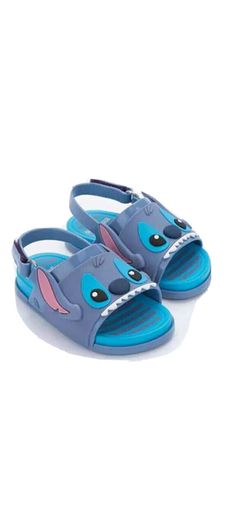 Mini Melissa Disney Ministitch Stitch Toddler Sandals Kids Jelly Shoes. Cute Blue Sandals For Vacation, Cartoon Style Open Toe Beach Sandals, Blue Round Toe Sandals Made Of Eva, Blue Round Toe Sandals With Eva Material, Cute Blue Slide Sandals, Disney Open Toe Sandals For Summer, Disney Summer Sandals With Round Toe, Disney Round Toe Sandals For Summer, Disney Round Toe Summer Sandals