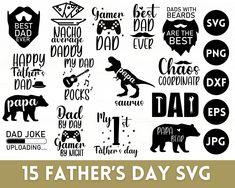 father's day svg bundle